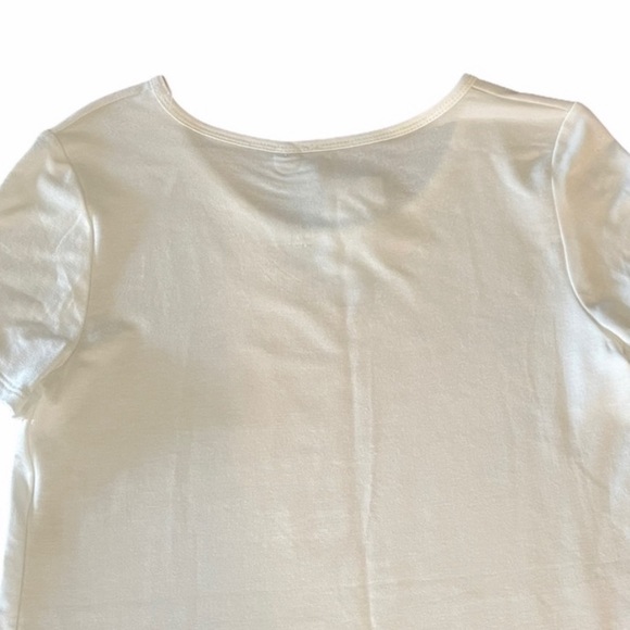 NWT Gypsy Sky shortsleeved wine lover white & red graphic T-shirt size small - Picture 5 of 8